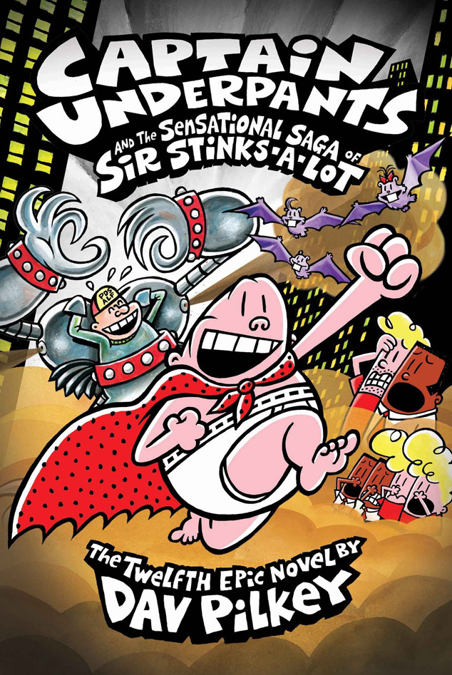 Captain Underpants Soft Superhero Toy, 10-Inch, from The bestselling Comic  Book Series by Dav Pilkey, Red For 5 - 12 years